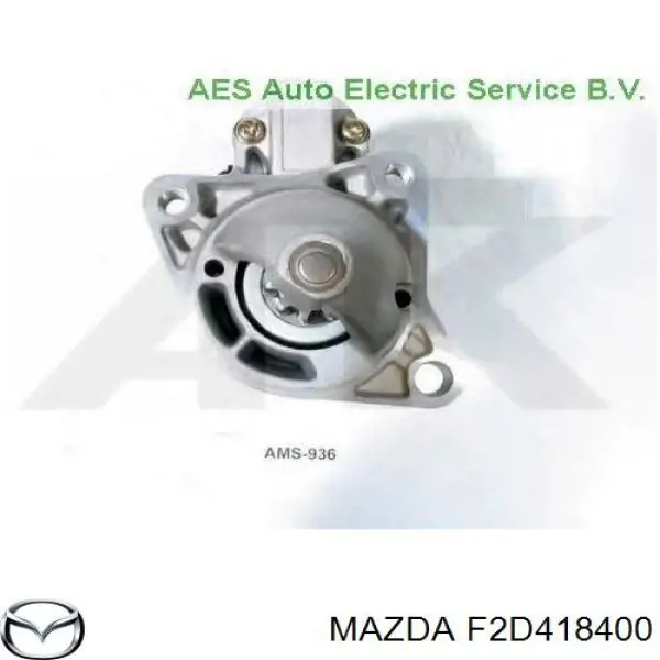 Motor de arranque F2D418400 Mazda