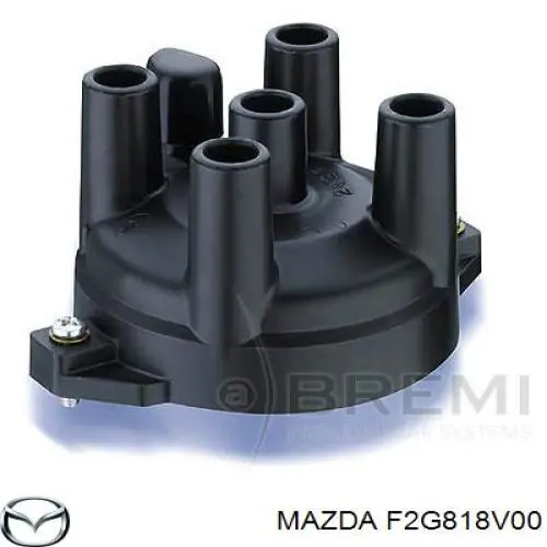 F2G818V00 Mazda крышка распределителя зажигания (трамблера)
