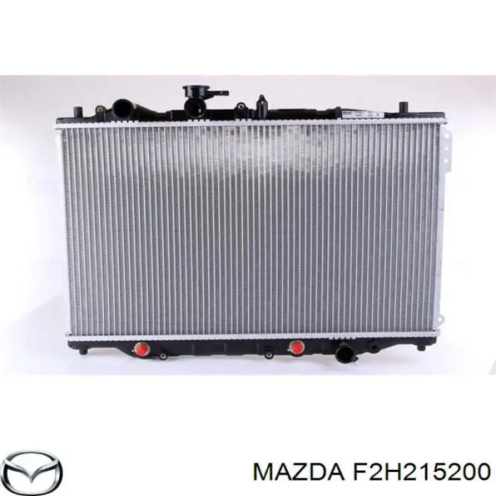 F2H215200 Mazda Радиатор основной