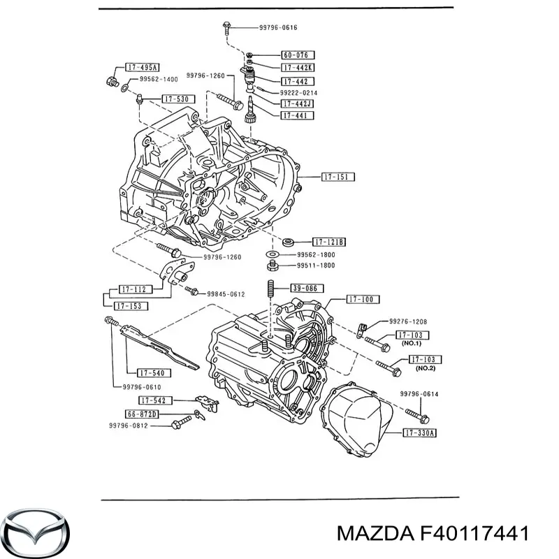  Шестерня спидометра ведомая Mazda 323 3