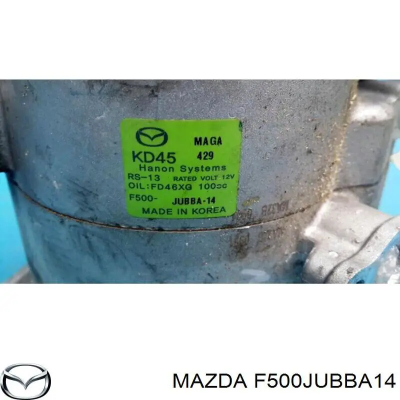 F500JUBBA14 Mazda 