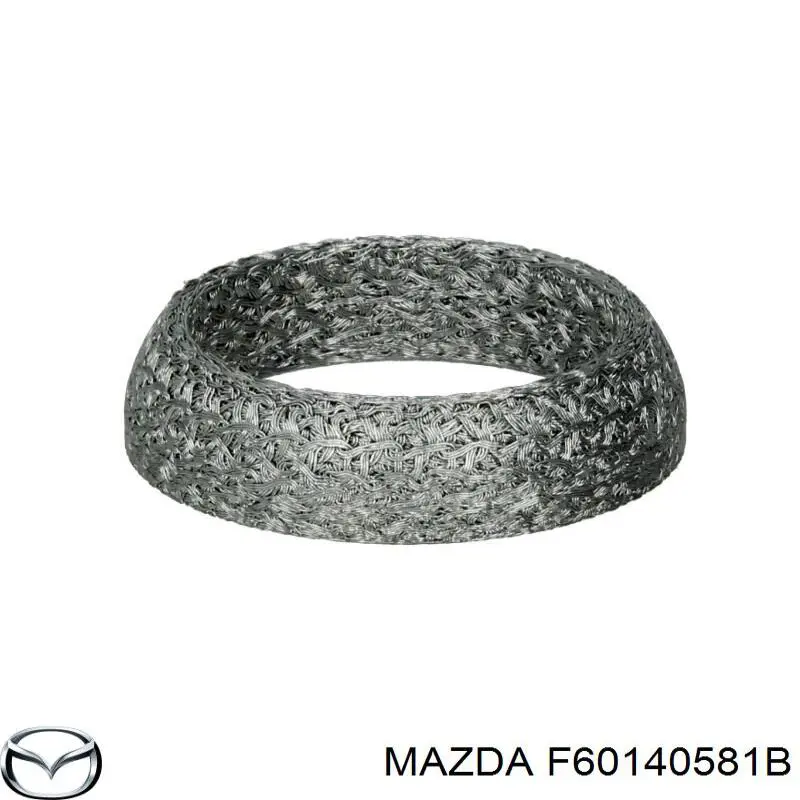 F60140581B Mazda кольцо приемной трубы глушителя