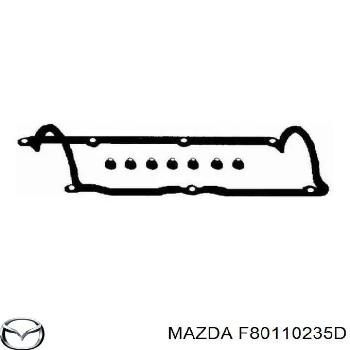 Купить F80110235D Mazda Прокладка клапанной крышки двигателя
