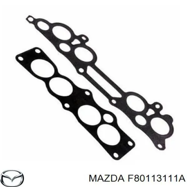 Прокладка впускного коллектора F80113111A Mazda