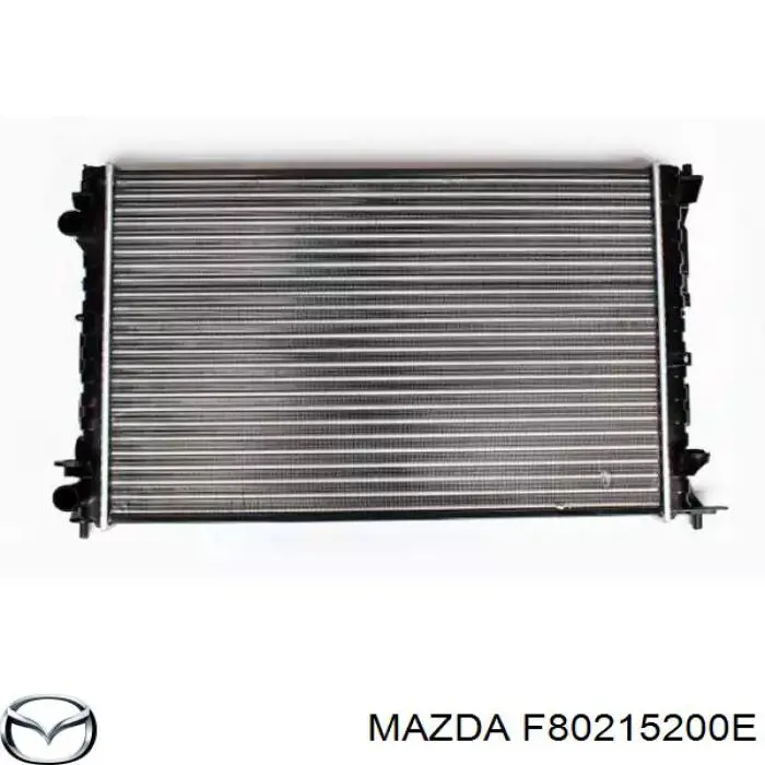  Радиатор Mazda 626 2