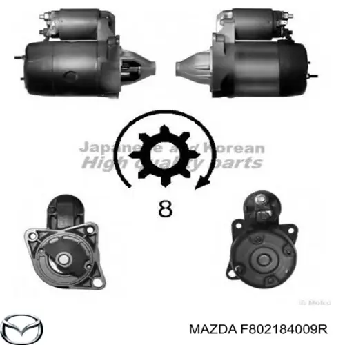F802184009R Mazda 