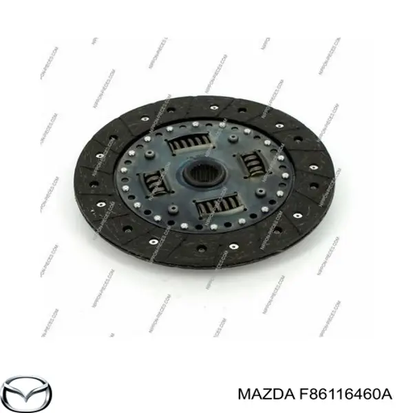 Диск сцепления F86116460A Mazda