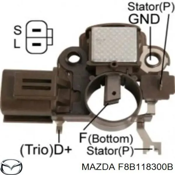 Генератор F8B118300B Mazda