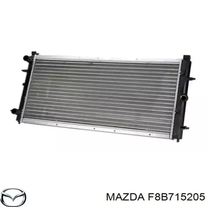 F8B715205 Mazda крышка (пробка радиатора)