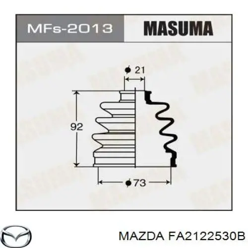 FA2122530B Mazda 