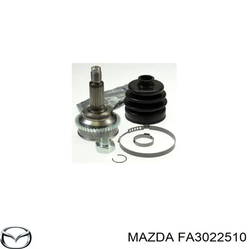 Полуось (привод) передняя правая FA3022510 Mazda