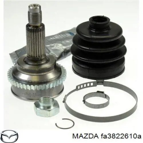 Привод передний левый Mazda FA3822610A цена, от 1211.33 USD