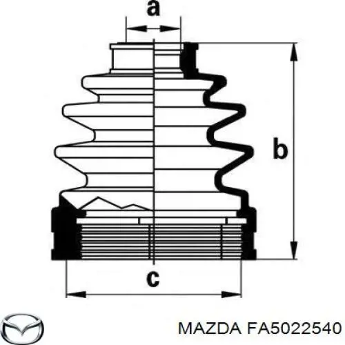 FA5022540 Mazda