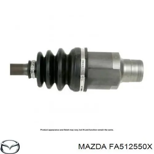 Привод передний правый Mazda FA512550X цена, от 129.23 USD