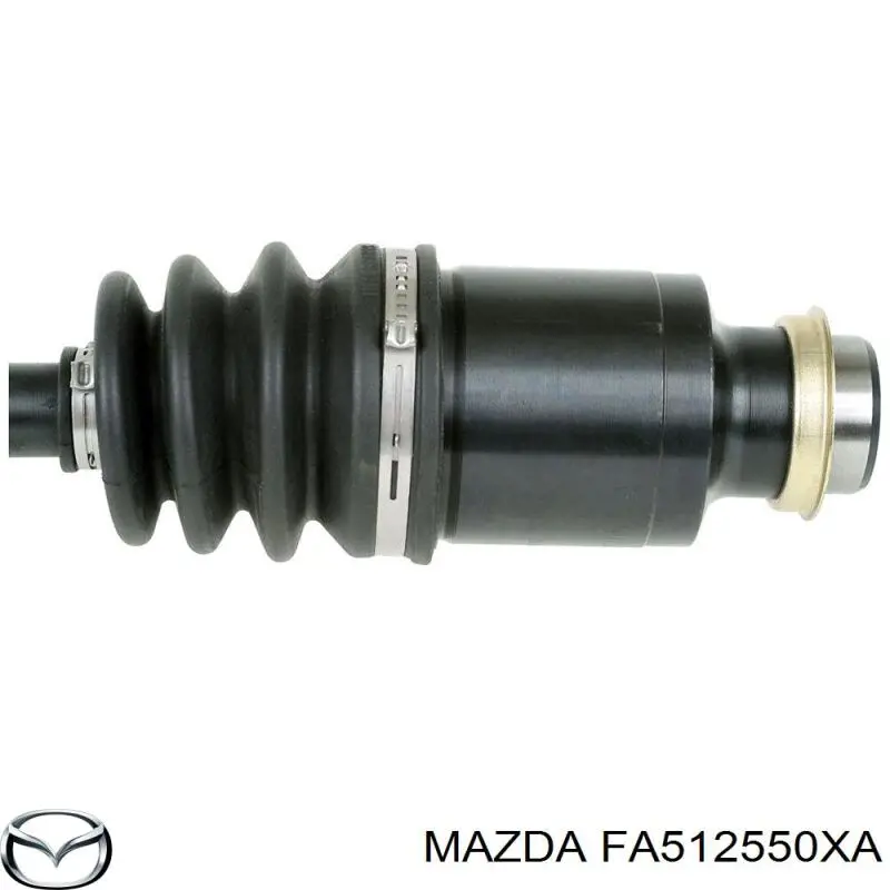 FA512550XA Mazda Полуось передняя, правая