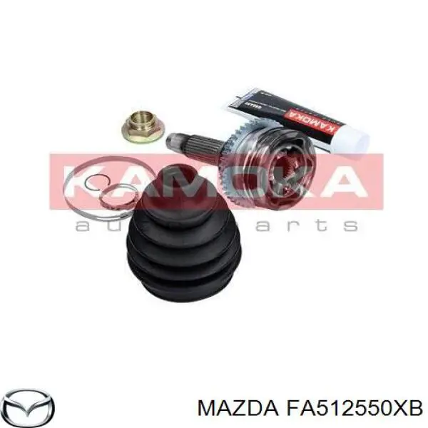 Правая полуось FA512550XB Mazda