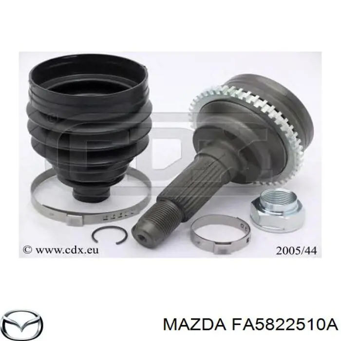 ШРУС наружный передний правый FA5822510A Mazda