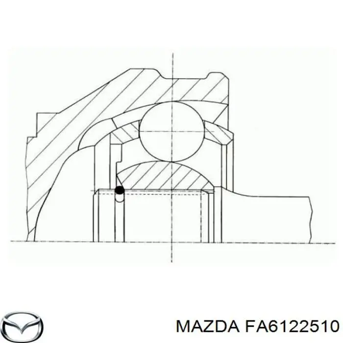 FA6122510 Mazda 