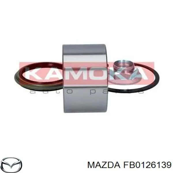 Кольцо стопорное подшипника передней ступицы Mazda FB0126139 цена, от 5.33 USD