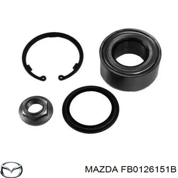 FB0126151B Mazda Подшипник ступицы передней