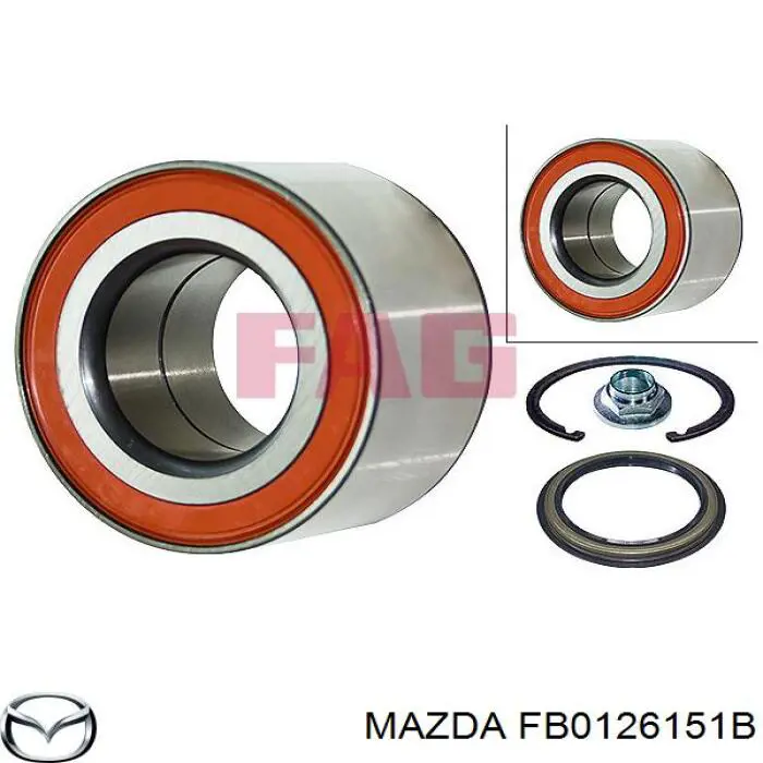 Подшипник ступицы FB0126151B Mazda