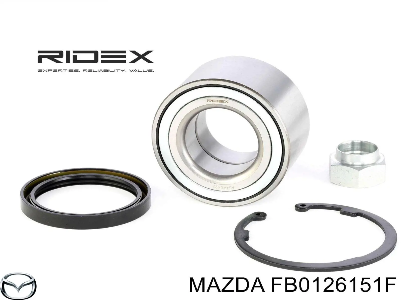 Купить FB0126151F Mazda Подшипник передней ступицы