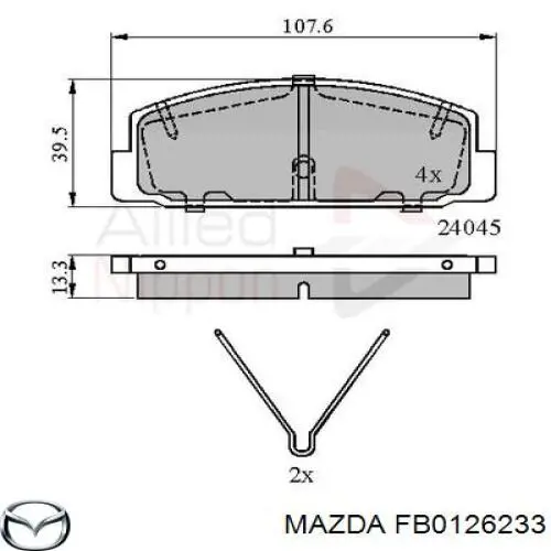 FB0126233 Mazda