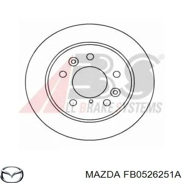 Тормозные диски 5171212300 Hyundai/Kia