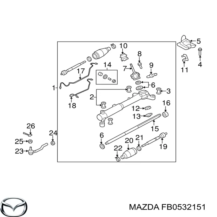 FB0532151 Mazda 