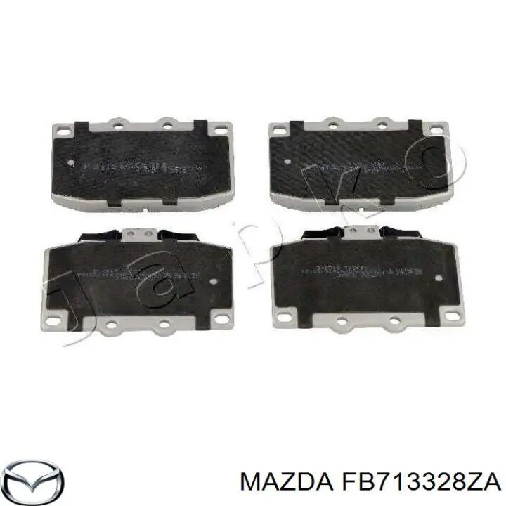 Передние тормозные колодки FB713328ZA Mazda