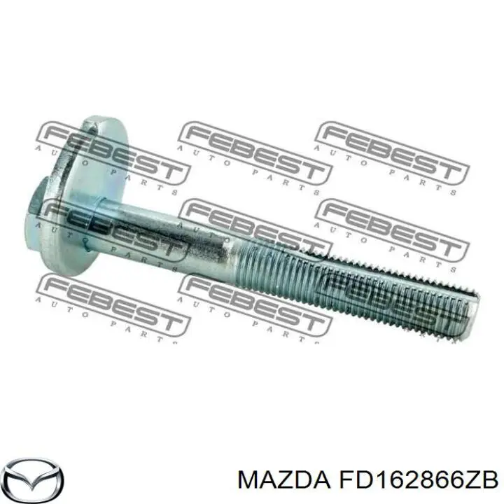 FD162866ZB Mazda болт крепления заднего нижнего рычага, внутренний
