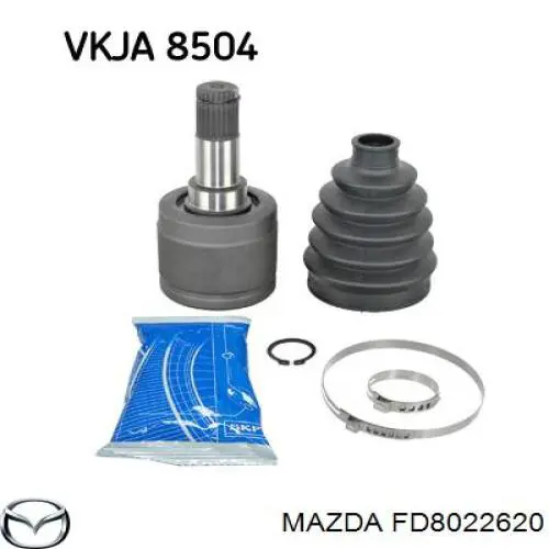 VKJA8504 SKF Граната внутренняя передняя левая