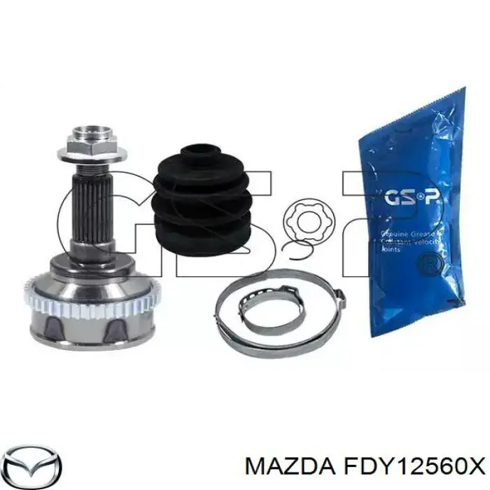 Привод передний левый Mazda FDY12560X цена, от 41.24 USD