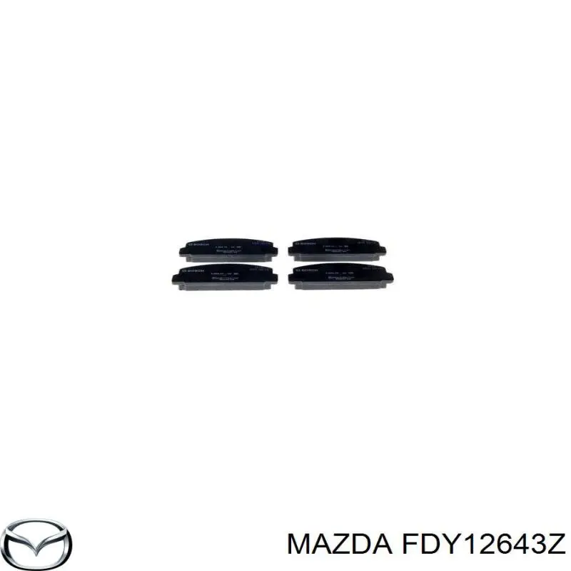 Задние тормозные колодки FDY12643Z Mazda