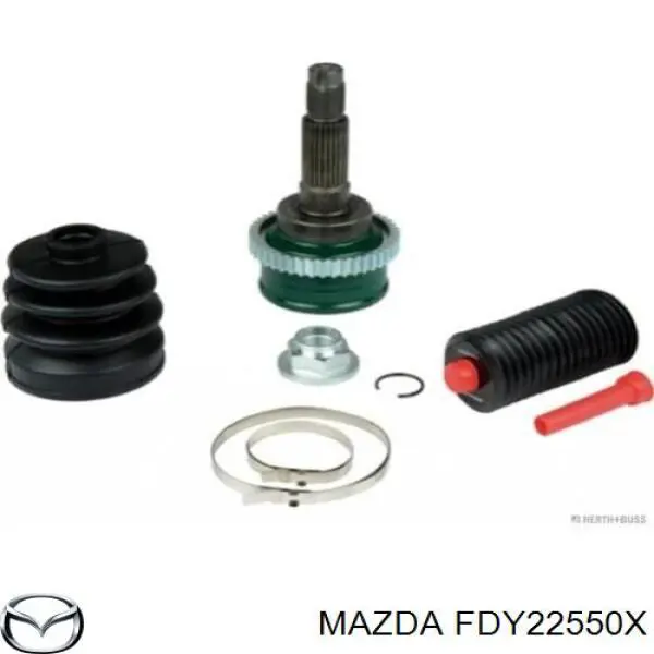 Compre FDY22550X Mazda Semieixo (acionador) dianteiro direito