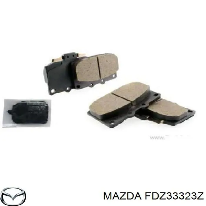 Передние тормозные колодки FDZ33323Z Mazda