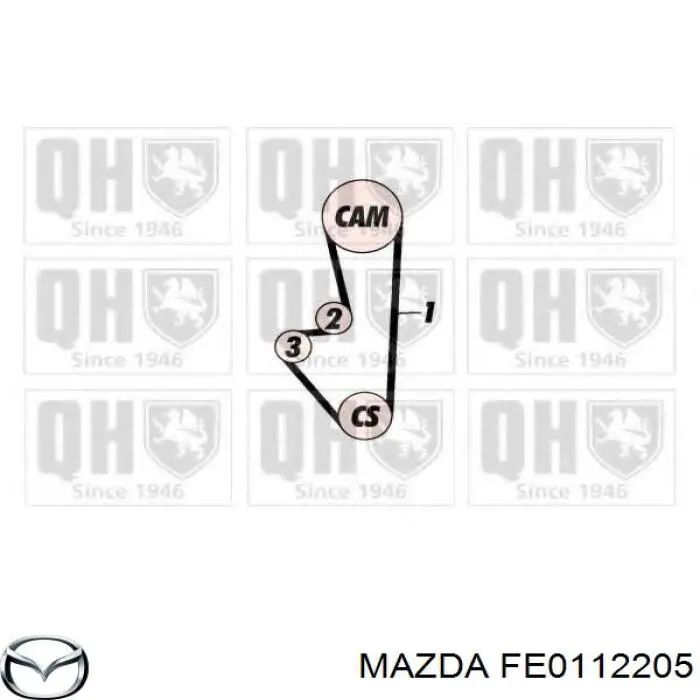 Ремень ГРМ FE0112205 Mazda