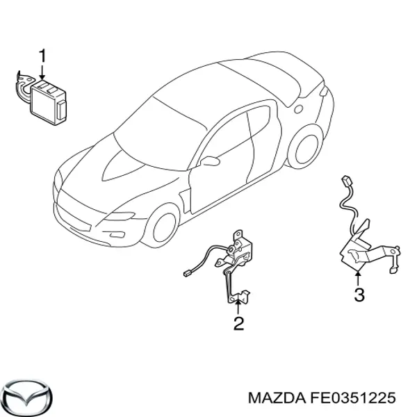 Купить FE0351225 Mazda 
