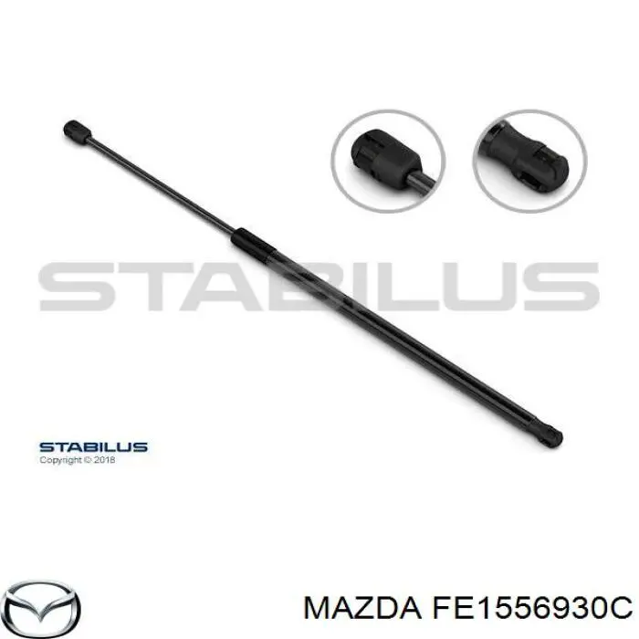 Амортизатор задней двери NTY AEMZ014 цена, от 9.49 USD
