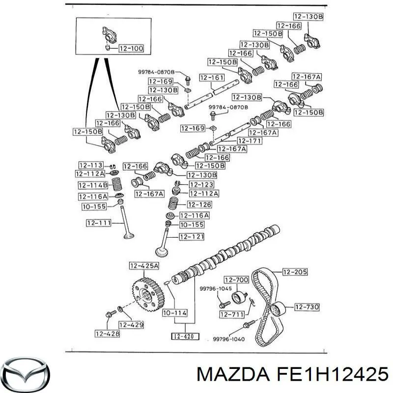 FE1H12425 Mazda 