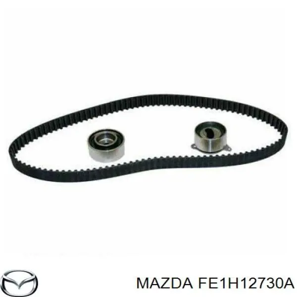 Polea inversión / guía, correa poli V FE1H12730A Mazda