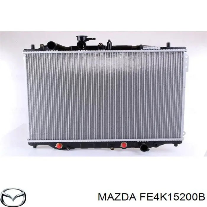 FEDC15200 Mazda радиатор