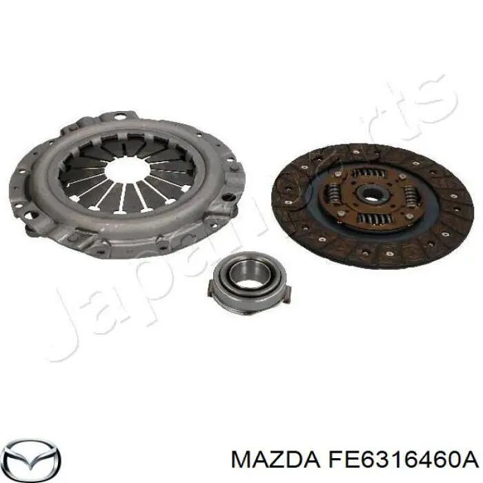 FE63-16-460A Mazda диск сцепления