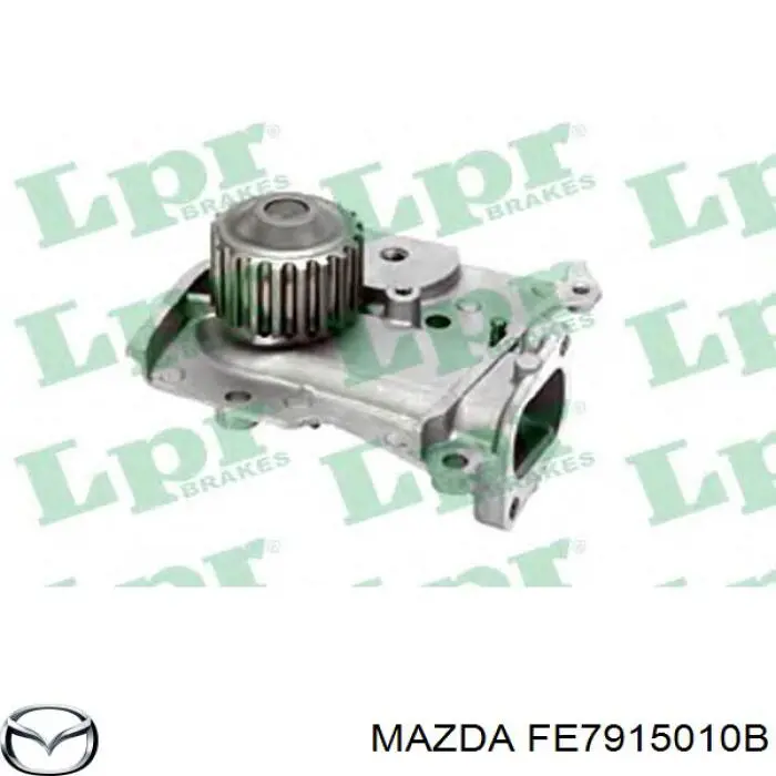 Помпа охлаждения Mazda FE7915010B цена, от 27.97 USD