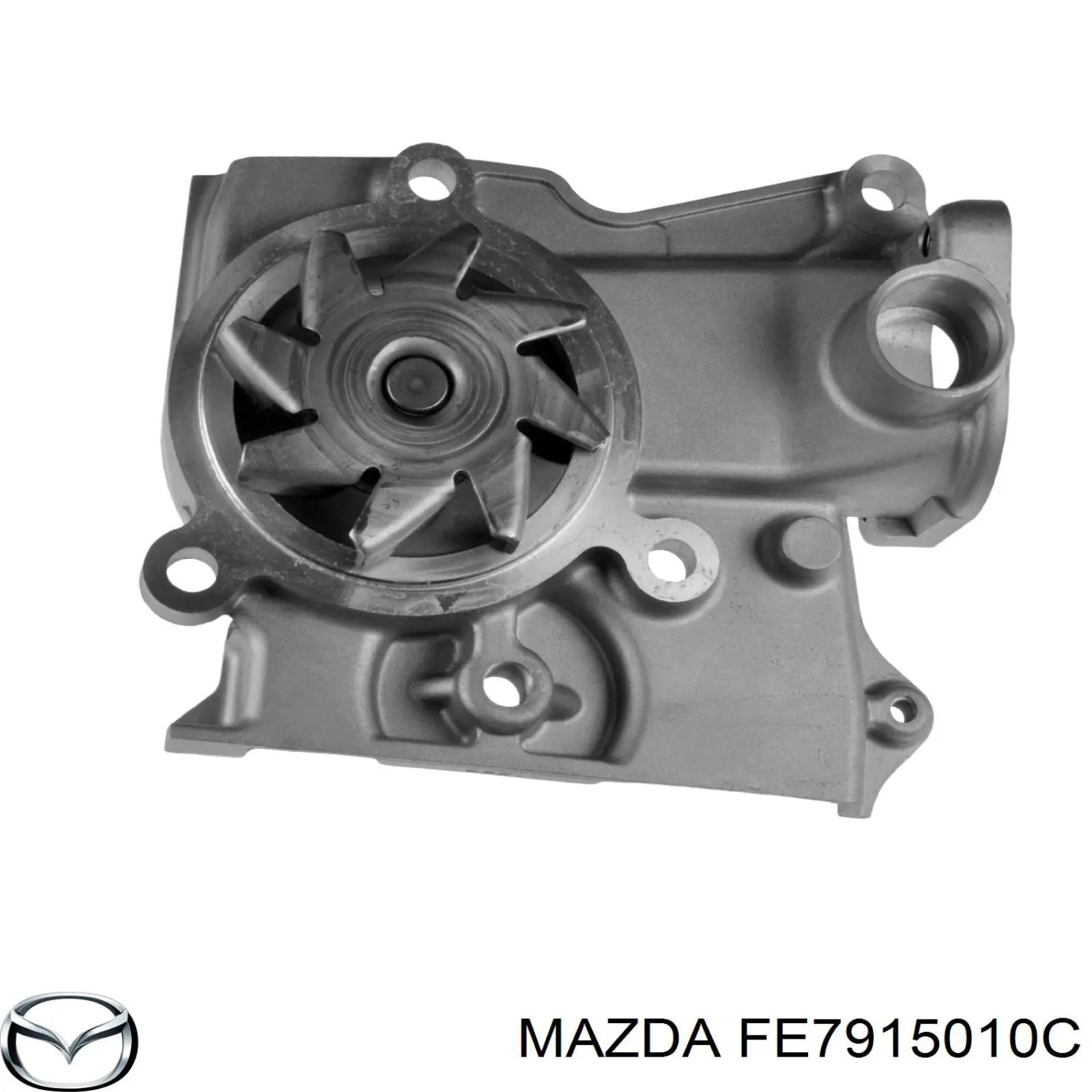 Помпа охлаждения Mazda FE7915010C цена, от 27.80 USD