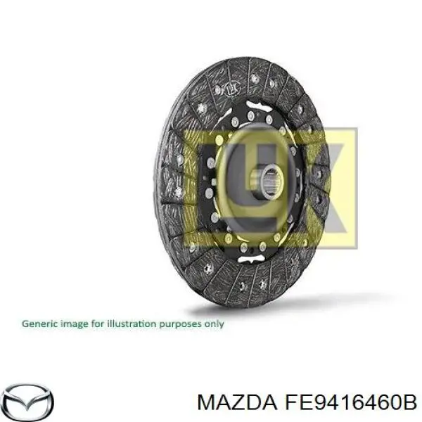 FE9416460B Mazda диск сцепления