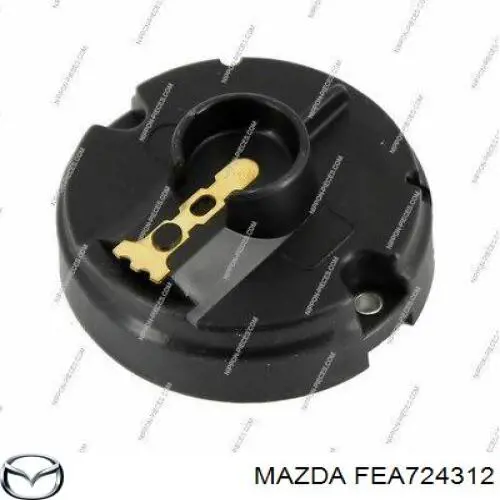 Бегунок (ротор) распределителя зажигания, трамблера Mazda FEA724312