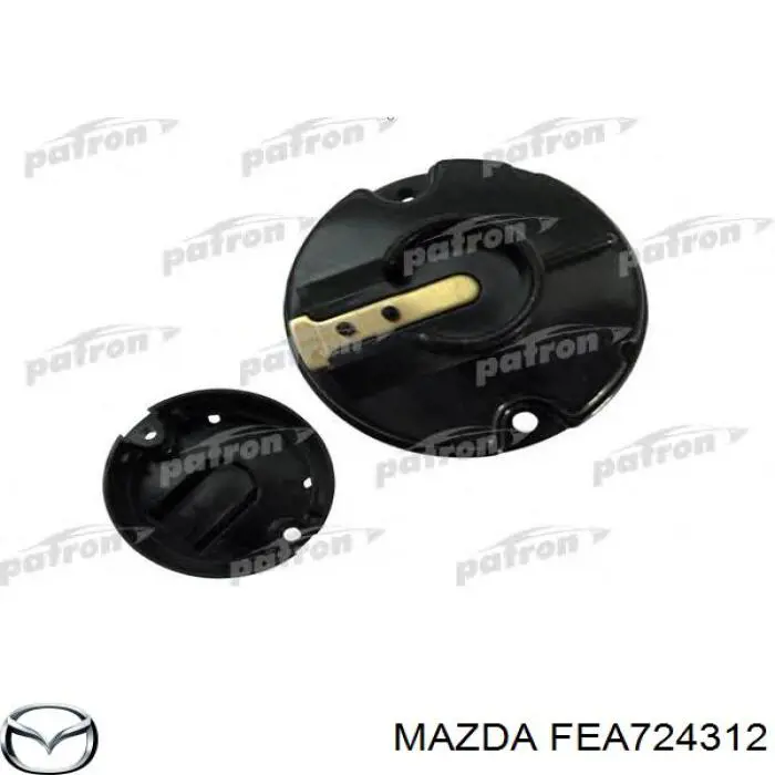 Бегунок (ротор) распределителя зажигания, трамблера Mazda FEA724312 цена, от 2.44 USD