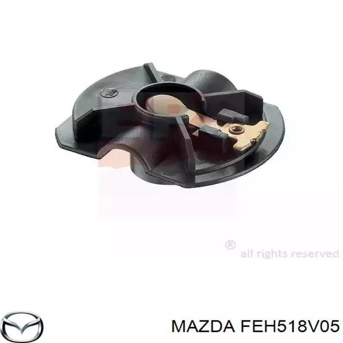 FEH518V05 Mazda бегунок (ротор распределителя зажигания, трамблера)