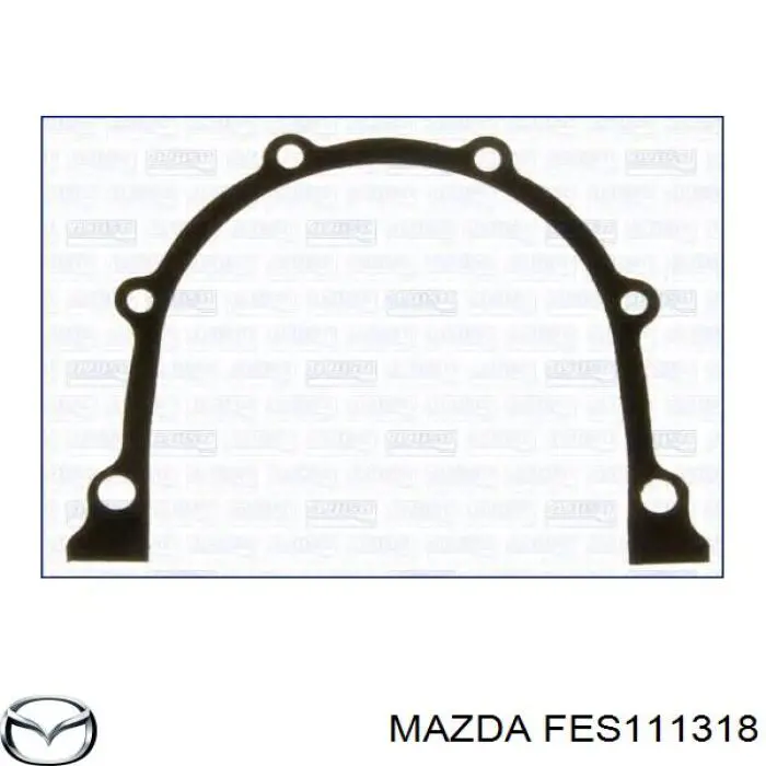 Vedante de tampa traseira de cambota para Mazda 3 (BK12)
